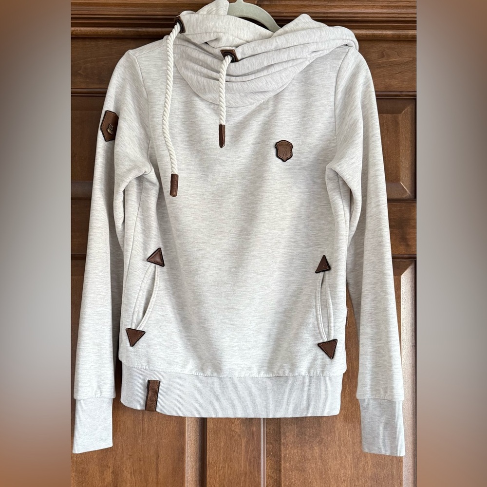 Naketano pullover sweatshirt cowl neck women’s -Size M - Picture 2 of 8
